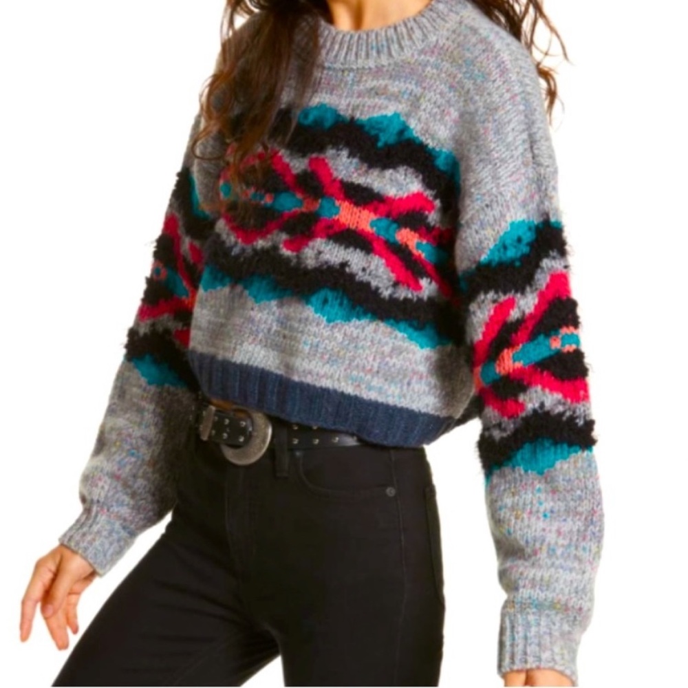 Free people cropped sweater